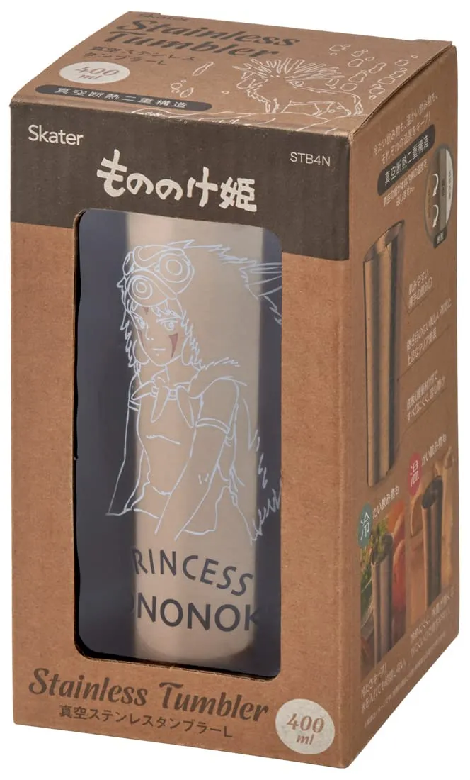 Skater Insulated Stainless Tumbler 400ml Princess Mononoke STB4N A