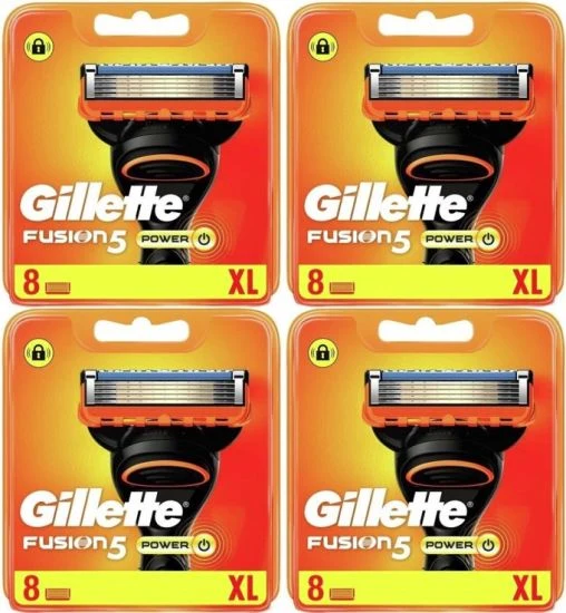 Gillette Fusion5 Power Scheermesjes 32 Stuks