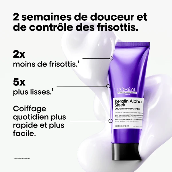 Traitement Smooth Transformer Keratin Alpha Sleek