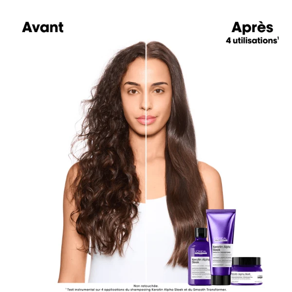 Traitement Smooth Transformer Keratin Alpha Sleek