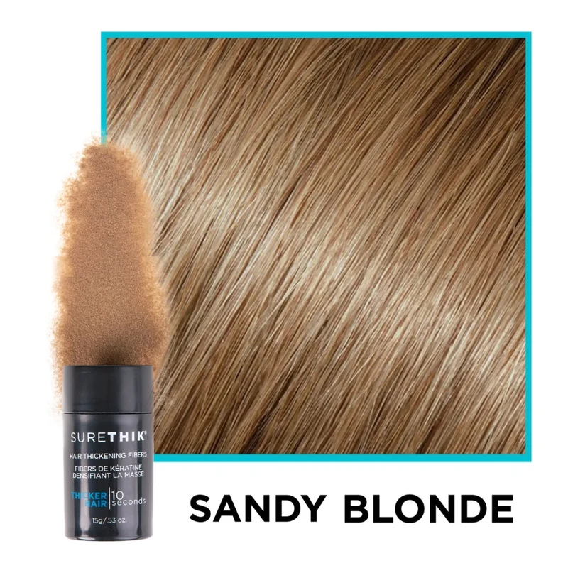 Fibres de kératine densifiant la masse "Hair Thickening Fibers" (15g/0.53oz) Blond sable