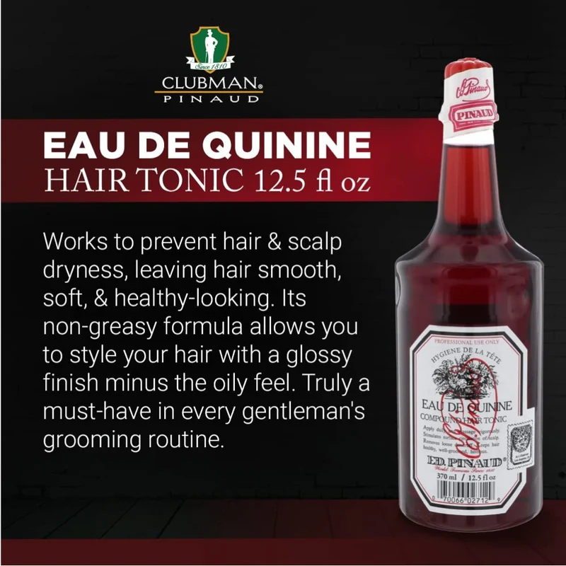 Tonique pour cheveux "Eau de Quinne" (369ml/12.5oz)
