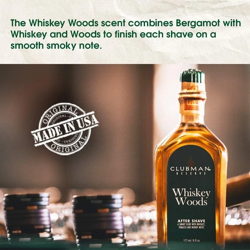 Lotion après-rasage "Whiskey Woods"