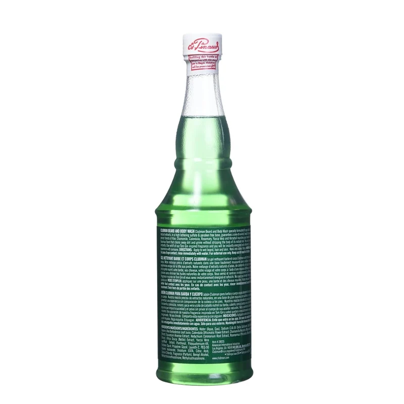 Gel nettoyant barbe et corps (430ml/14.5oz)