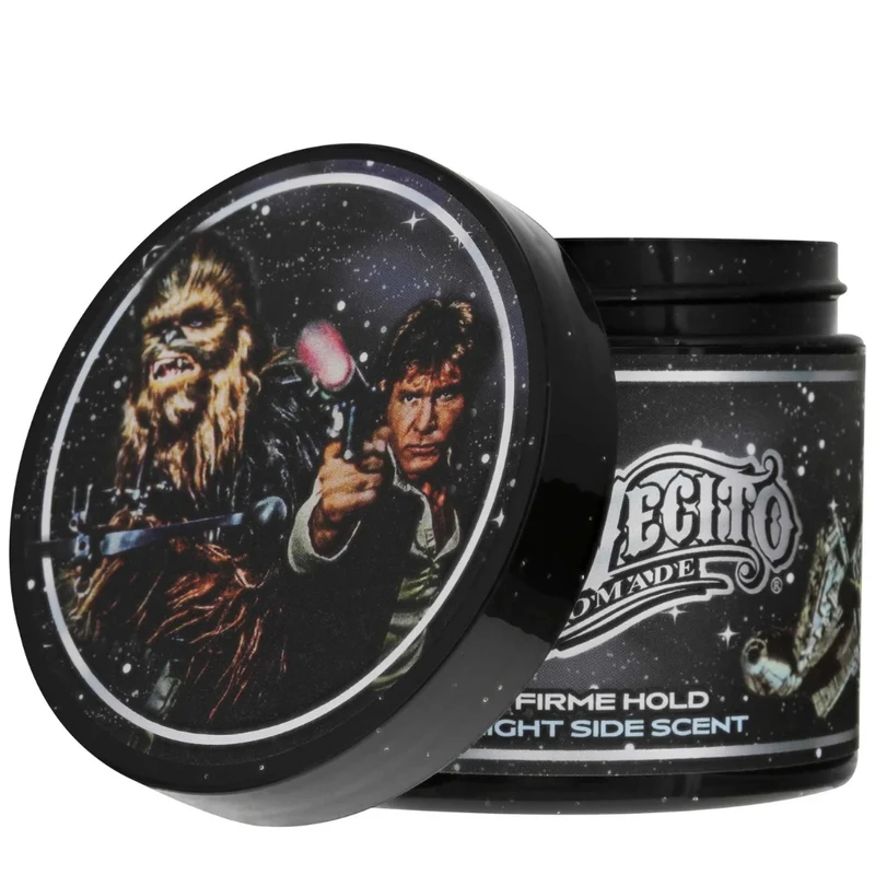 X Star Wars - Pommade "Firme Strong Hold" Édition Han Solo & Chewbacca Light Side - Tenue extra forte brillance moyenne (118.3ml/4.0oz)