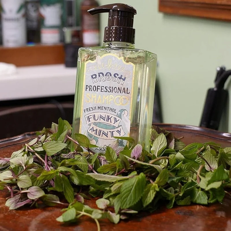 Shampoing mentholé "Funky Minty" (400ml/13.5oz)