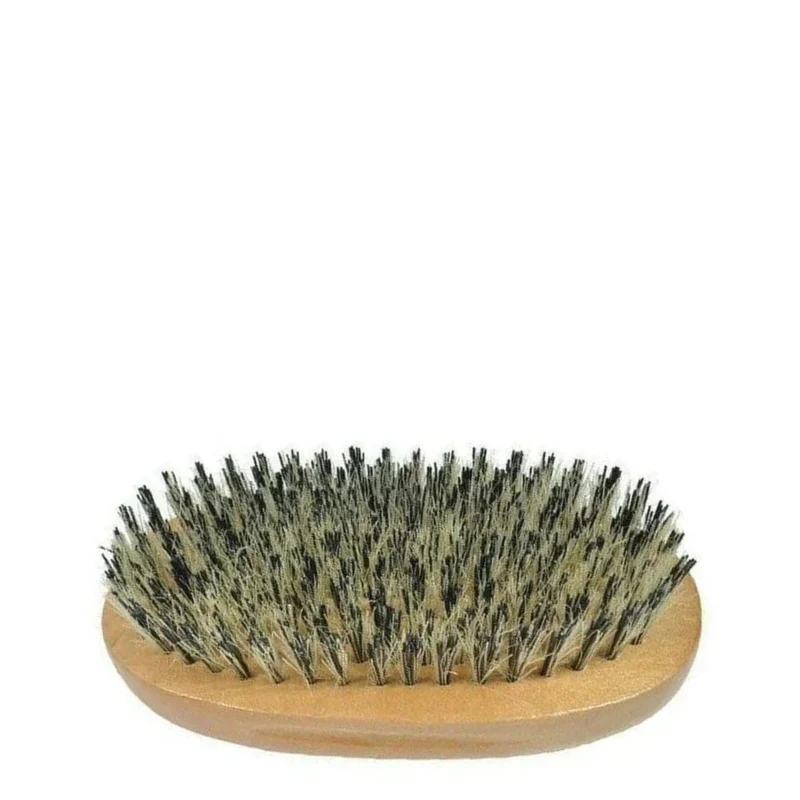 Brosse de paume ovale avec 9 rangs de poils de sanglier (120mm/ 4.72" x 55mm/2.17")