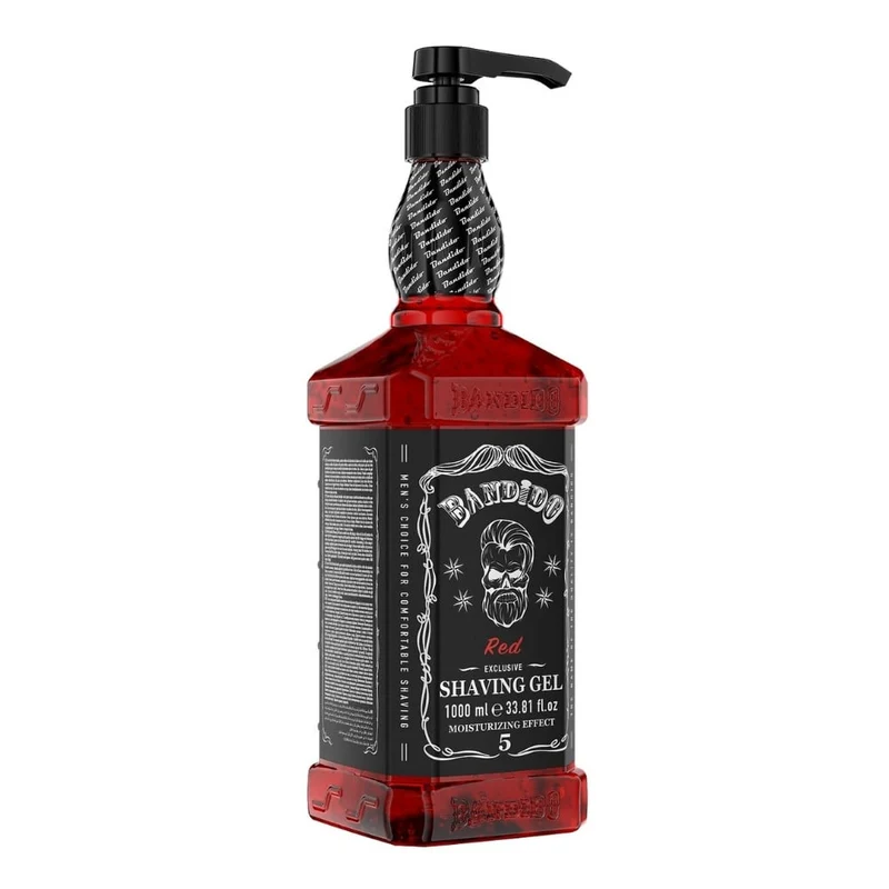 Gel de rasage hydratant "Red Shaving Gel" - Pour tous types de peaux (1000ml/33.8oz)