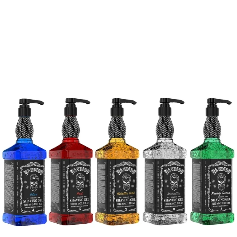 Gel de rasage hydratant "Pearly Green Shaving Gel" - Pour tous types de peaux (1000ml/33.8oz)