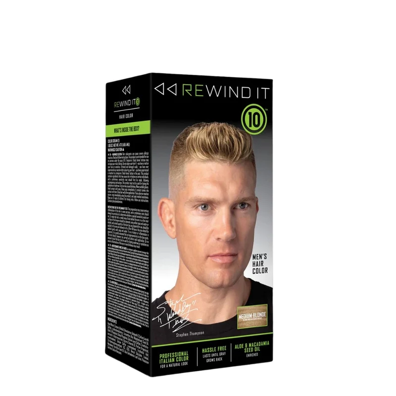 Coloration solution couleurs pour les cheveux - Blond moyen