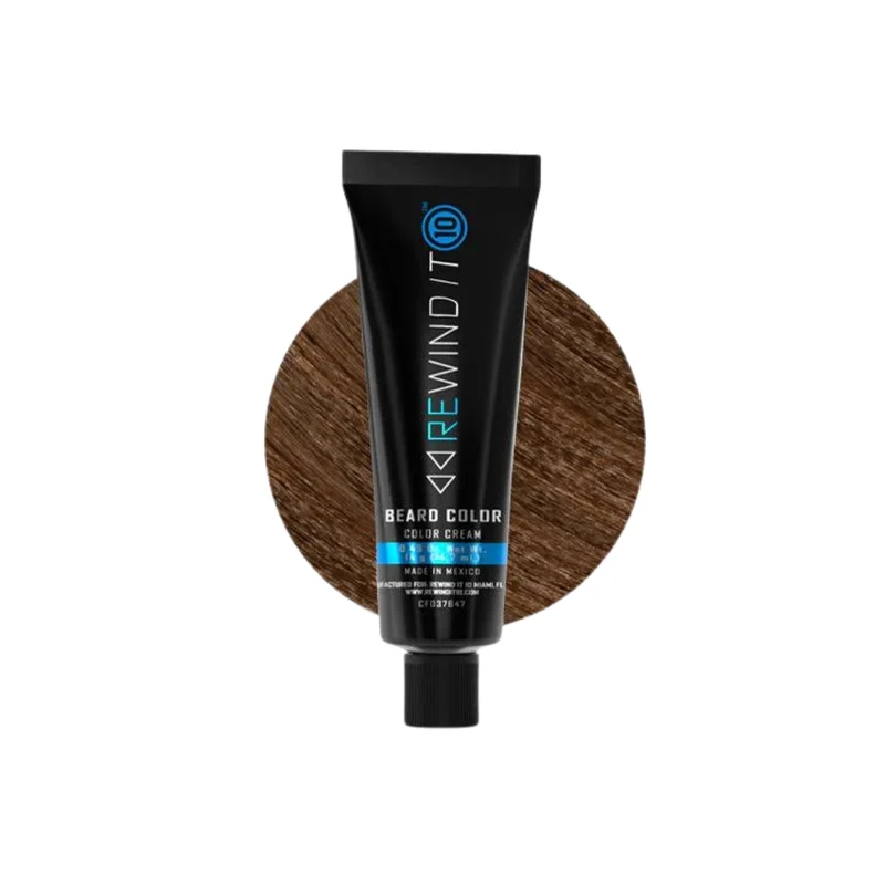 Coloration solutions couleurs pour barbe et moustache - Brun clair