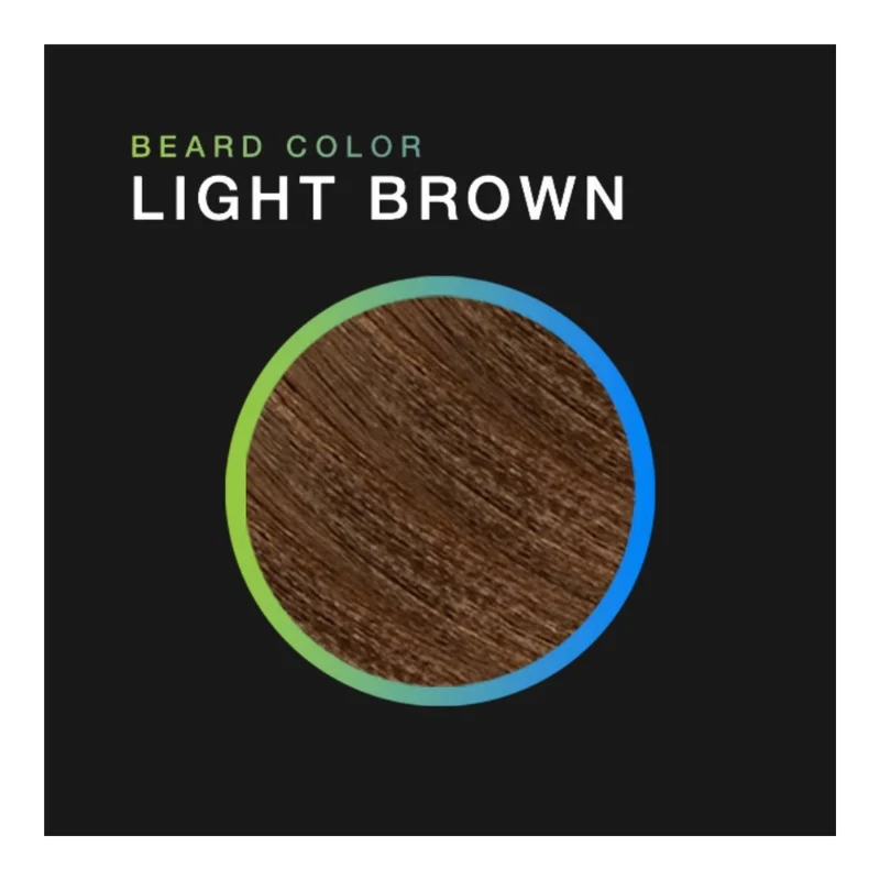Coloration solutions couleurs pour barbe et moustache - Brun clair