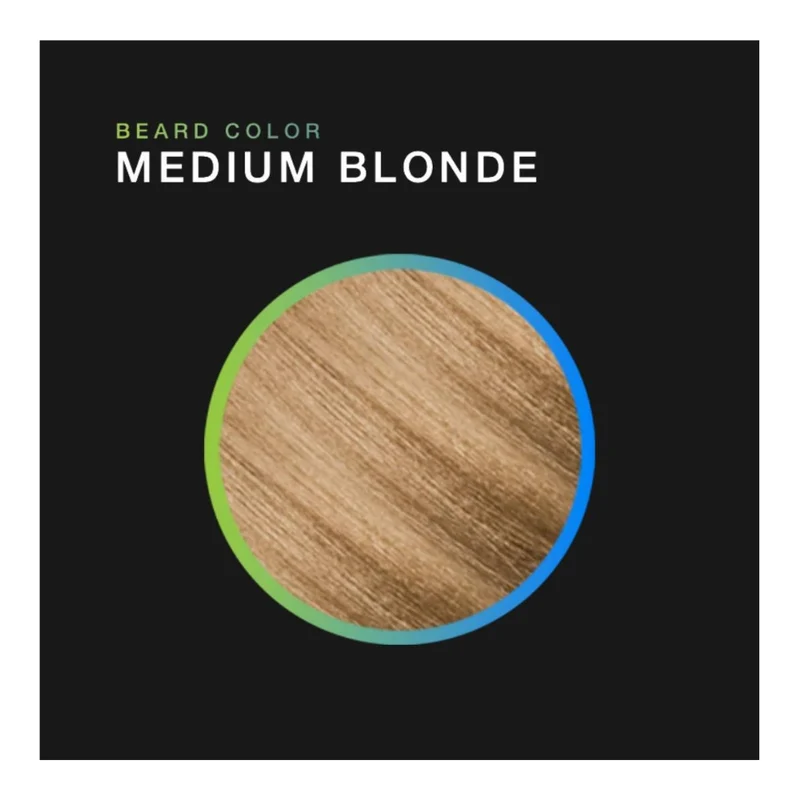 Coloration solutions couleurs pour barbe et moustache - Blond moyen