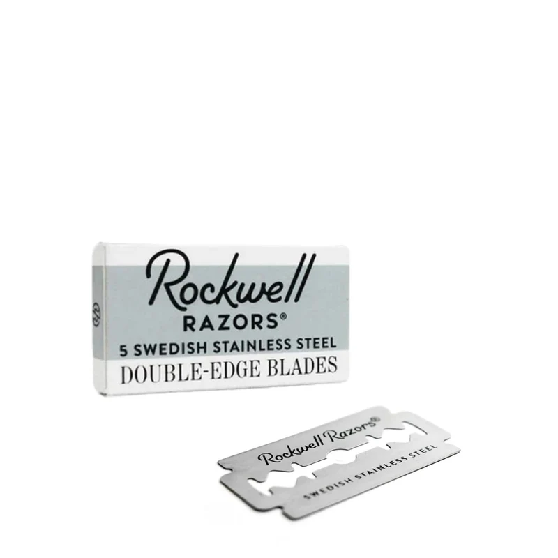 Ensemble cadeau rasage traditionnel - Chrome blanc