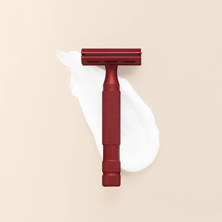 Rasoir de sûreté ajustable 6S - Rouge