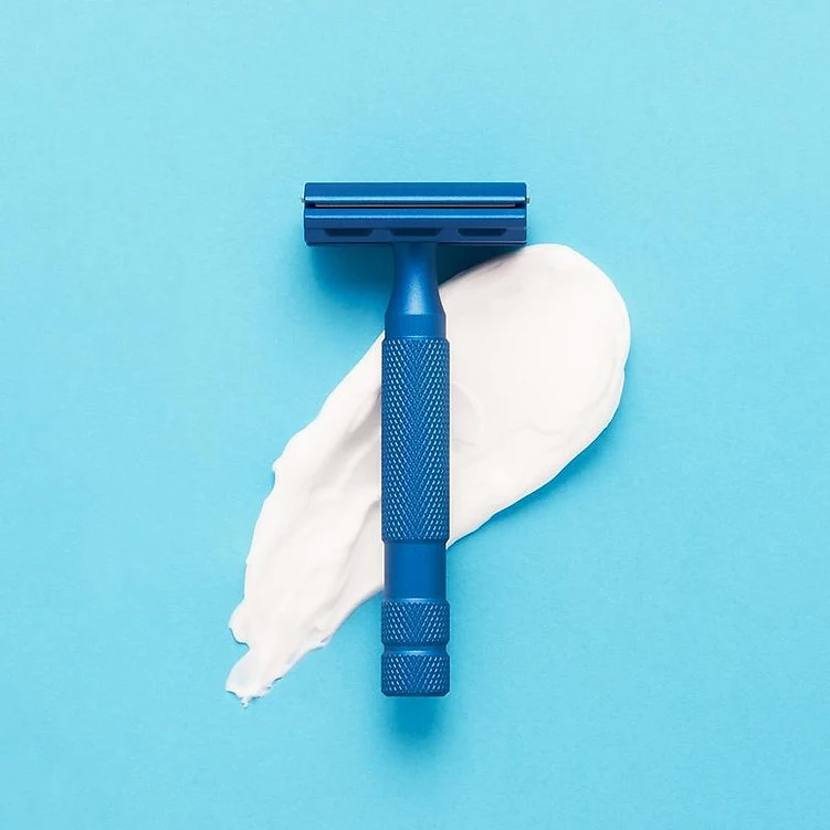 Rasoir de sûreté ajustable 6S - Bleu