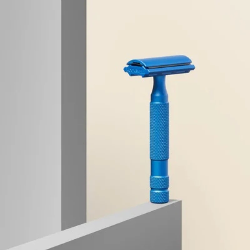Rasoir de sûreté ajustable 6S - Bleu