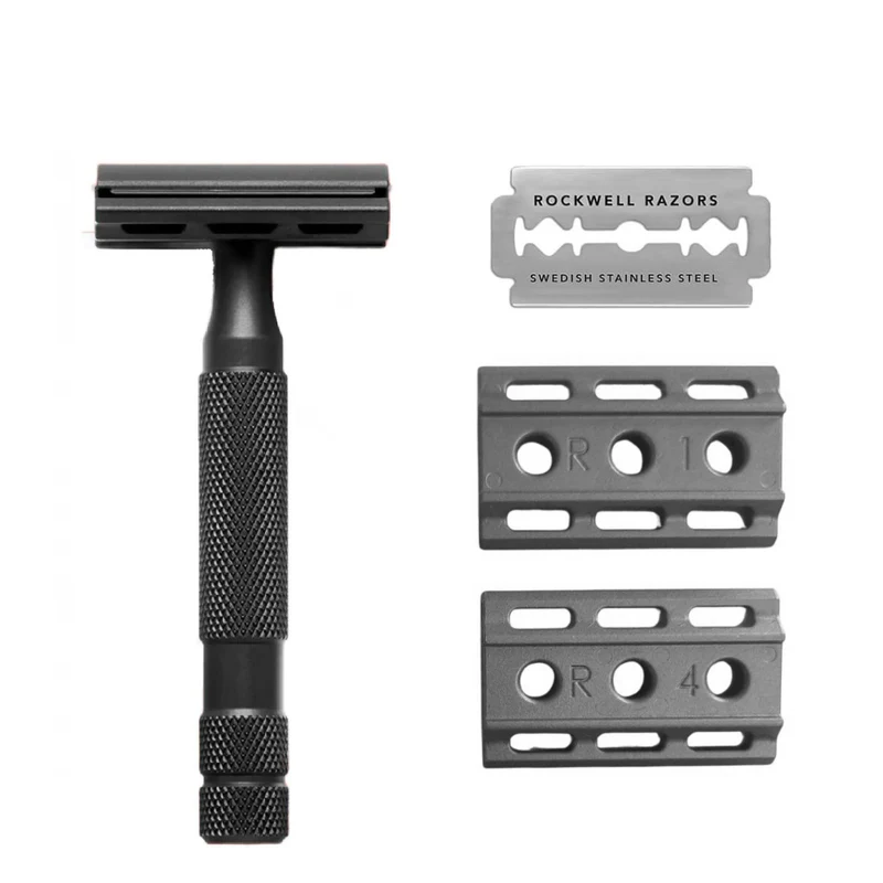 Rasoir de sûreté ajustable 6S - Noir Mat