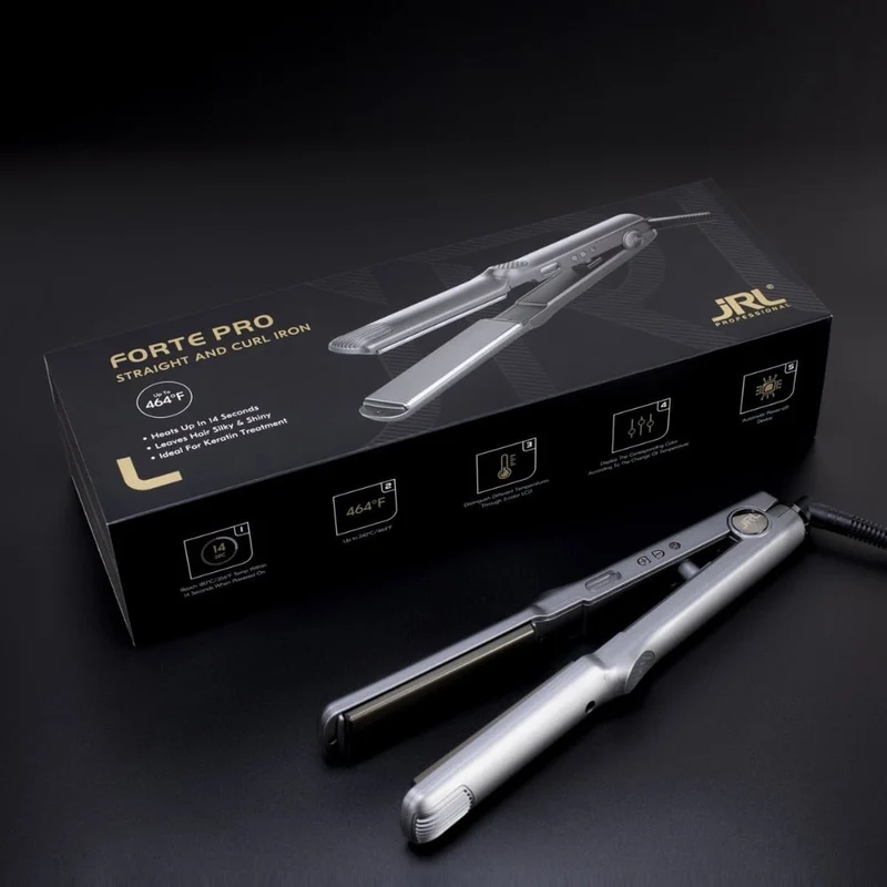 Fer à lisser en céramique-ionique "Forte Pro" (25mm/1") - Jusqu'à (240°C/464°F)