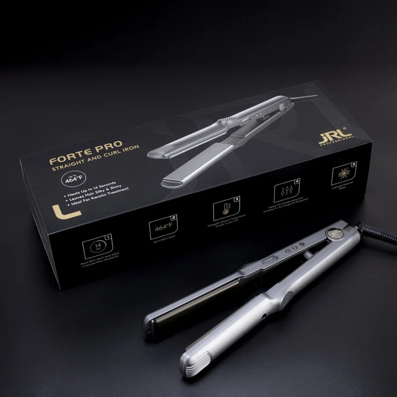 Fer à lisser en céramique-ionique "Forte Pro" (25mm/1") - Jusqu'à (240°C/464°F)