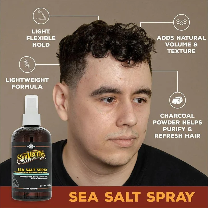 Vaporisateur au sel de mer "Sea Salt Spray" - Ajoute texture, corps et volume, fini mat (237ml/8.0oz)