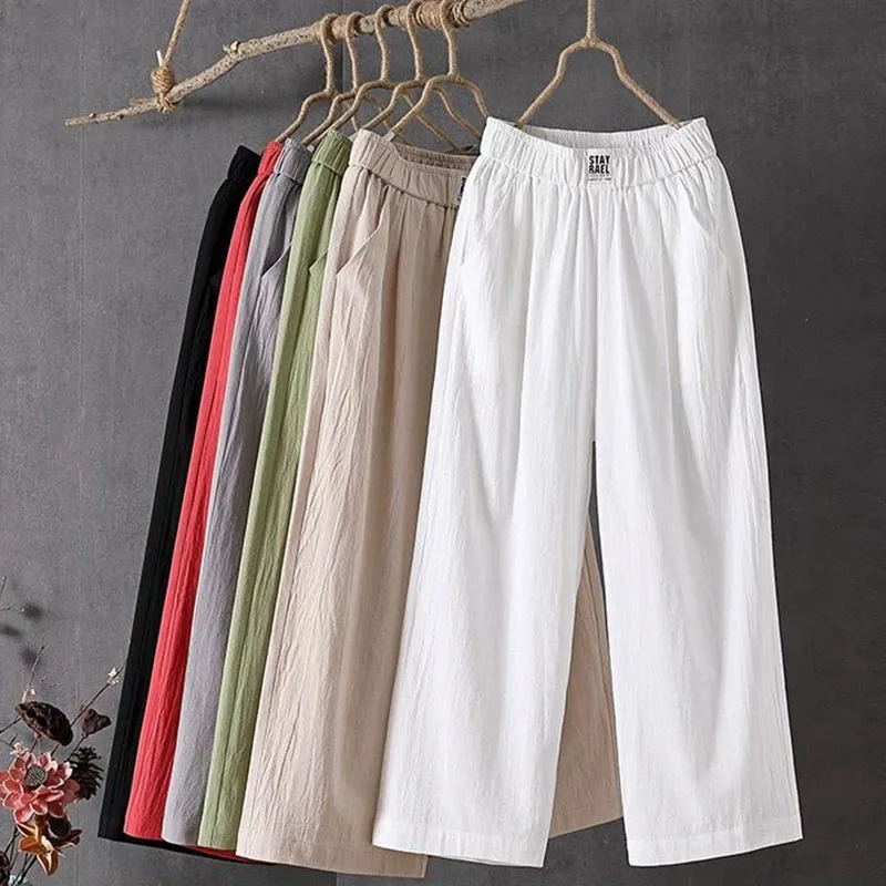 Pantalon ample femme