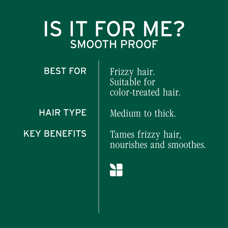 Crème sans rinçage anti-frisottis "Smooth Proof" (200ml/6.8oz)
