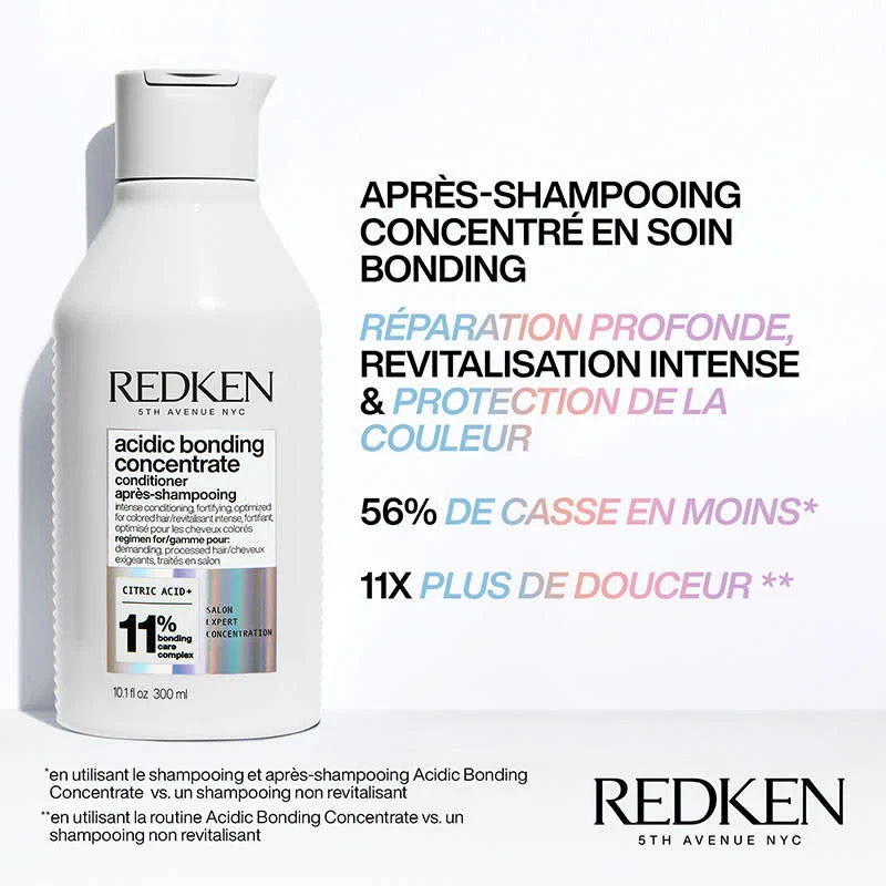 Duo soin réparateur de liaisons "Acidic Bonding Concentrate" (2x 300ml/10.1oz)