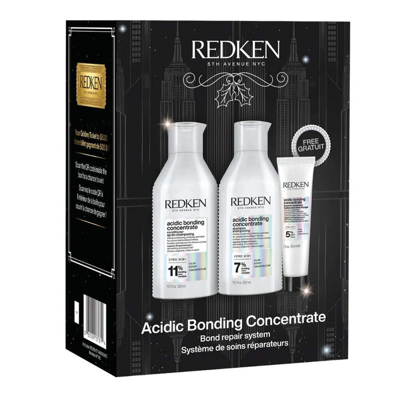 Duo soin réparateur de liaisons "Acidic Bonding Concentrate" (2x 300ml/10.1oz)