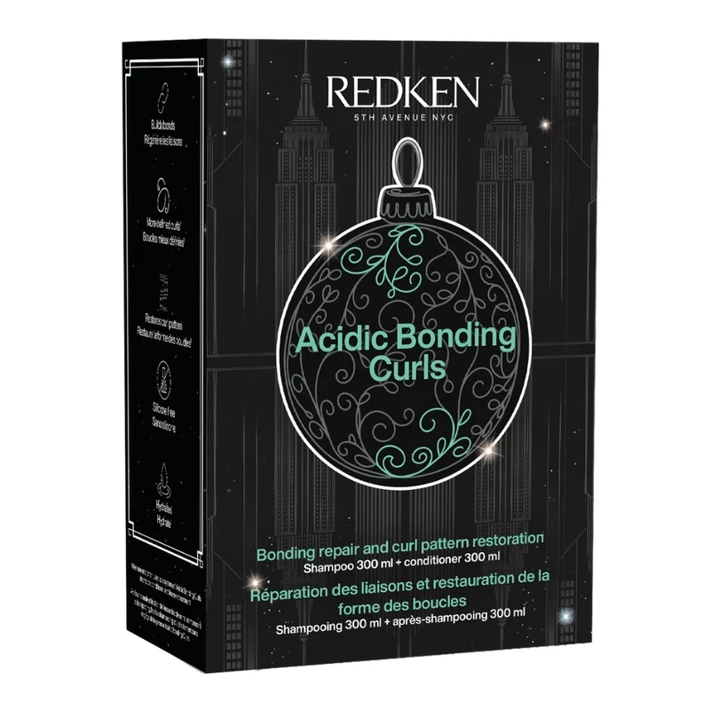 Duo réparateur des liaisons "Acidic Bonding Curls" (2x300ml/10.14oz)