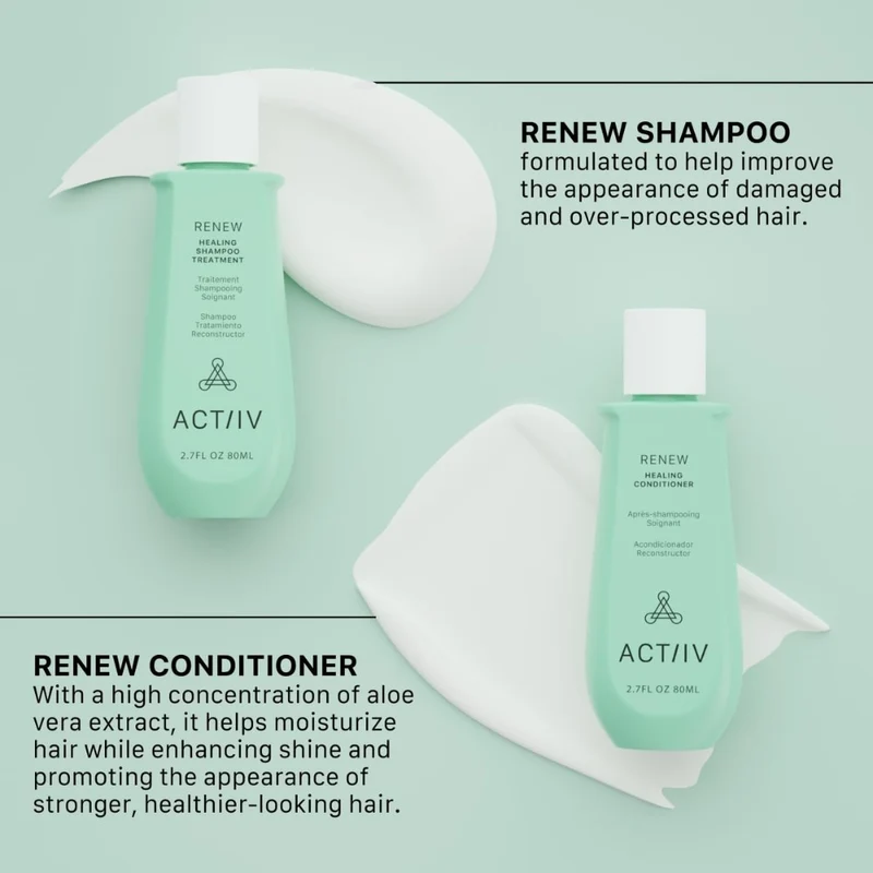 Duo traitement soignant "Renew" (2x 80ml/2.7oz)