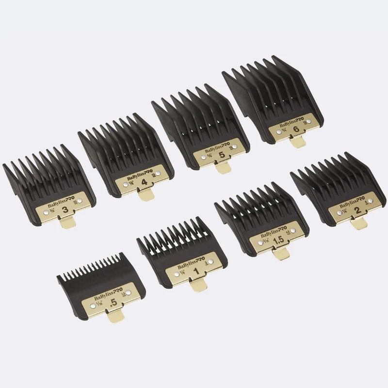 Ensemble de 8 guides de coupe "FXPCG Premium Clipper Guards"