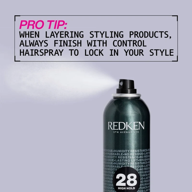 Fixatif anti-humidité "Control Hairspray 28" (278g/9.8oz)