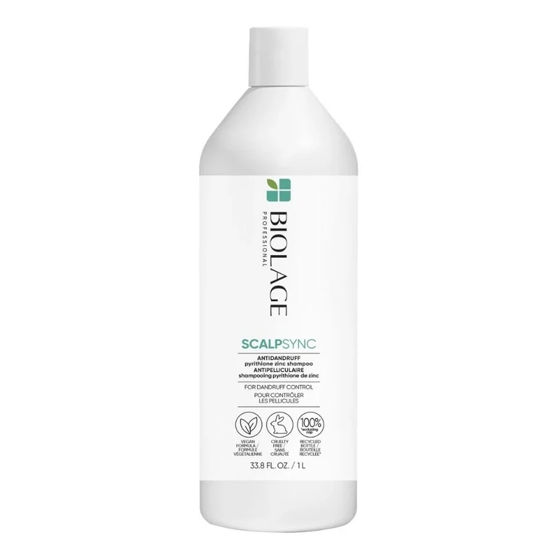 Shampoing antipelliculaire "Scalp Sync" pyrithione de zinc (400ml/13.5oz)