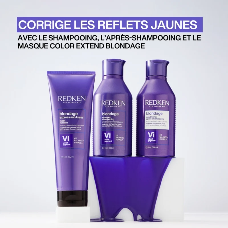 Shampoing anti-reflets cuivrés "Blondage"