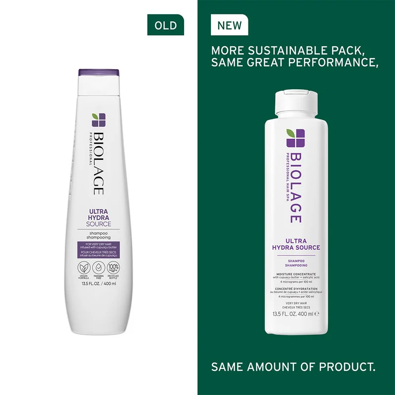 Shampoing concentré d'hydratation "Ultra Hydra Source"