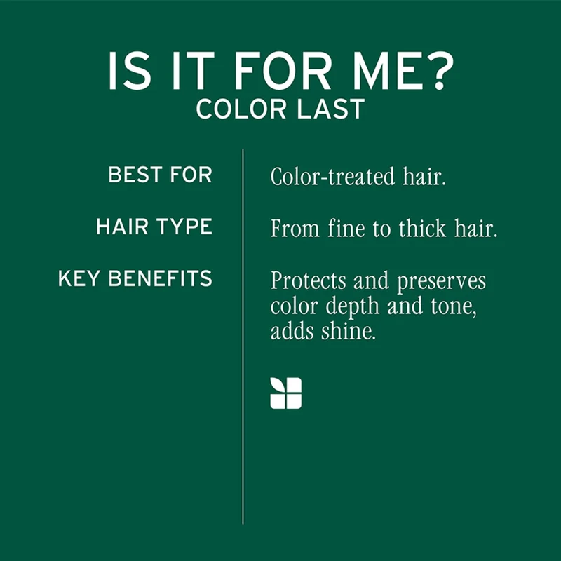 Shampoing concentré soin de la couleur "Color Last"