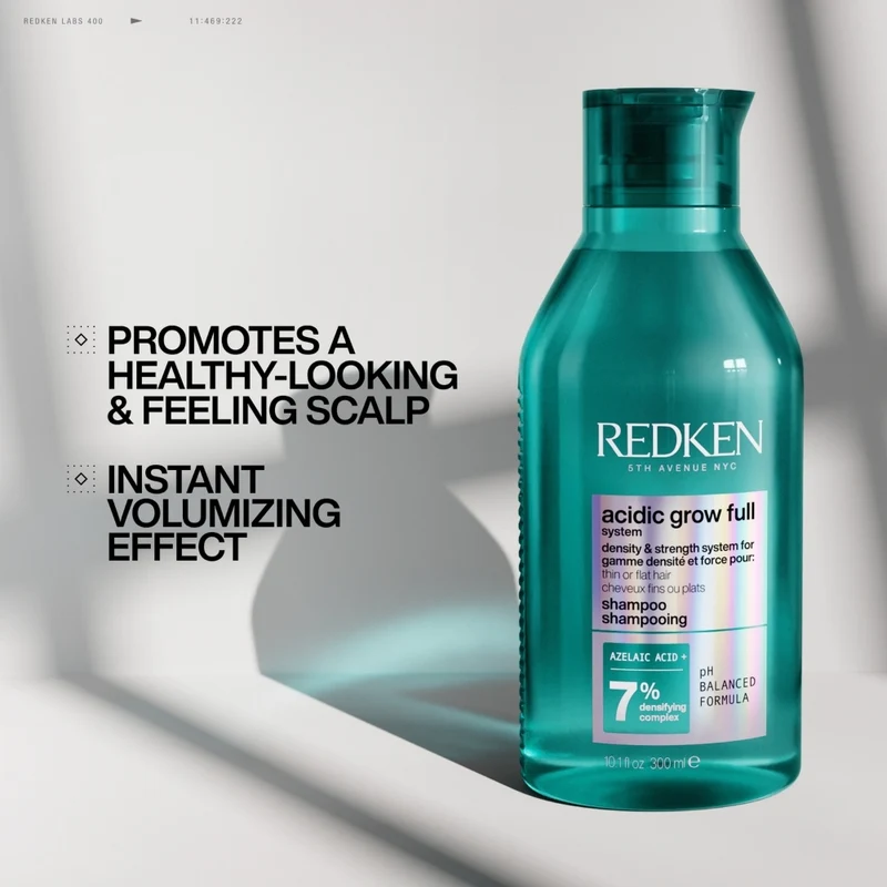 Shampoing densité et force "Acidic Grow Full"