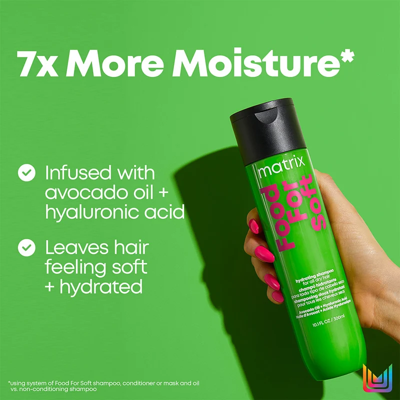 Shampoing doux hydratant "Food For Soft"