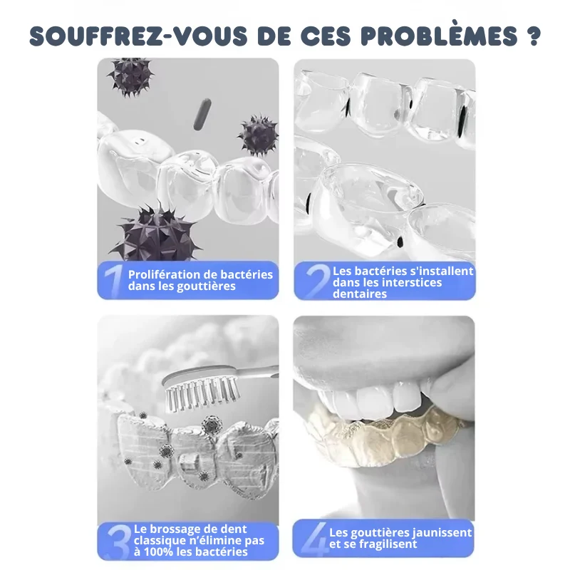 Nettoyeur à Ultrasons pour Appareils Orthodontiques