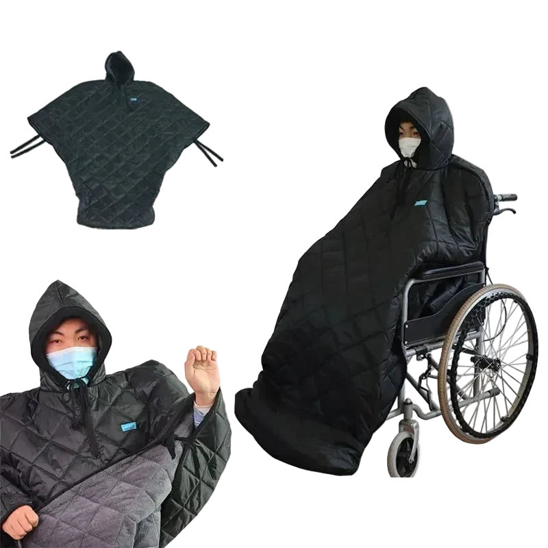Couverture Coupe-Vent Hiver pour Fauteuil Roulant