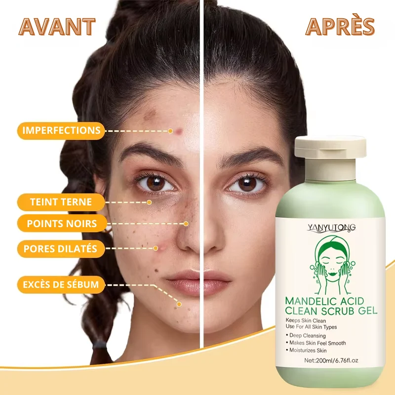 Gommage Peeling pour Visage - Nettoyage en profondeur