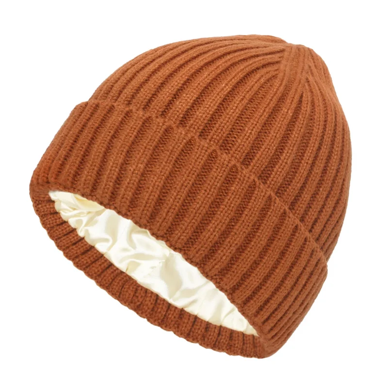 Bonnet Mixte Doublure en Satin - Prenez soin de vos Cheveux