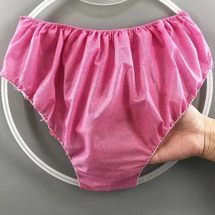 Lot de 50 Sous-Vêtements Jetables Hygiéniques pour Voyage & Spa