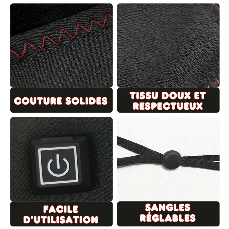 Masque Facial Thérapie Infrarouge Nasale - Soulagement Nez bouché & Rhinite