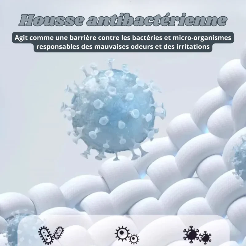 Oreiller Cervical AntiBactérien à Haut Rebond