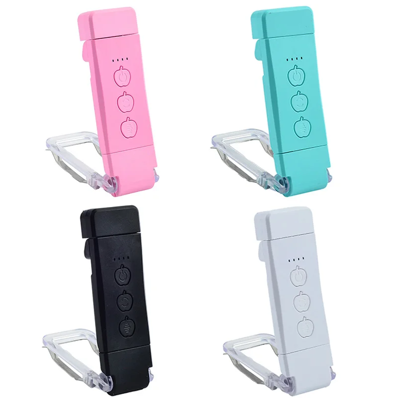 Mini Lampe à Clip de Lecture Portable - 3 Lumières + 5 Intensités