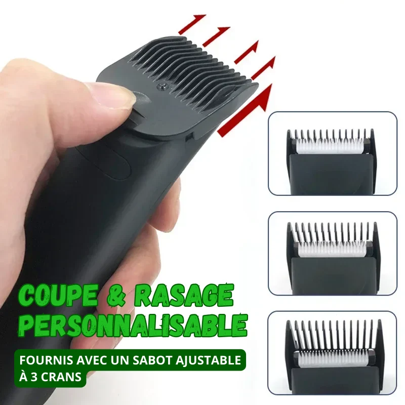 Tondeuse Cheveux & Corps Spéciale Zones Intimes - Homme