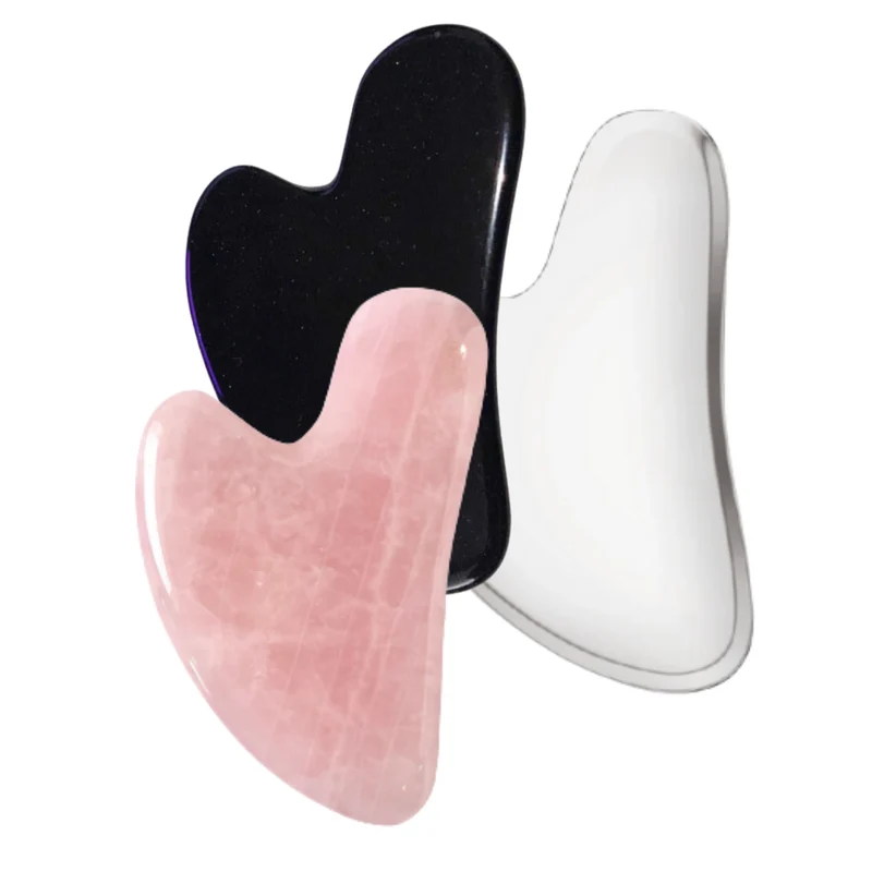 Pierre à visage Gua Sha