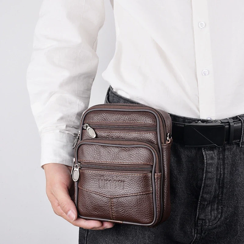 Borsa a Spalla Multifunzionale da Uomo
